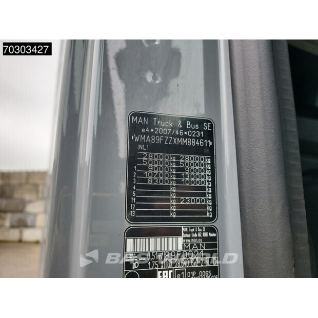 2021 مان TGX 28.640-43831738