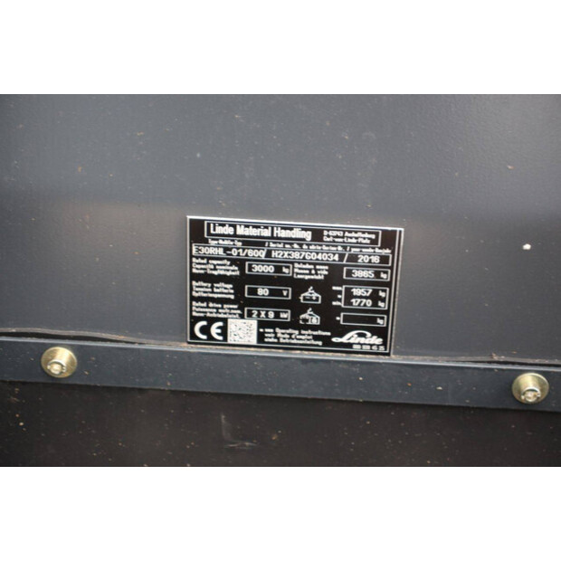 2016 Linde E30RHL-01/600-43832198