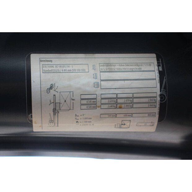 2017 Linde E30HL-01/600-43832297