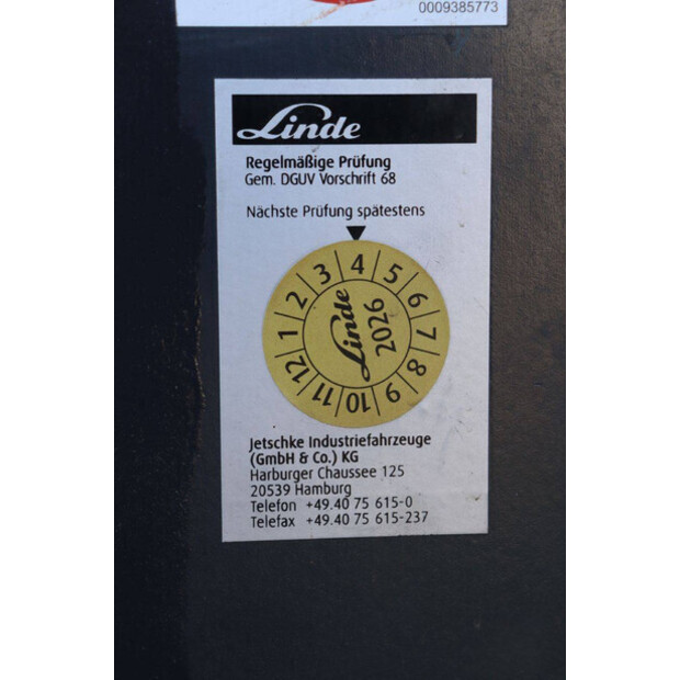 2018 Linde E16P-02-43833169