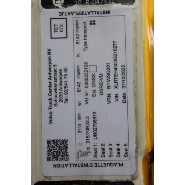 2018 DAF FT XF 480-43834116