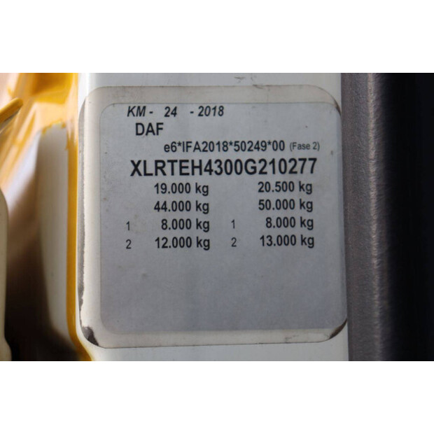 2018 DAF FT XF 480-43834139