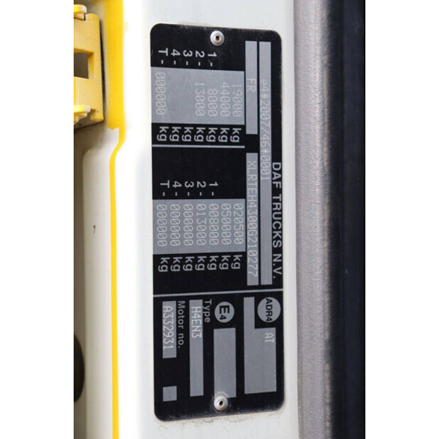 2018 DAF FT XF 480-43834140