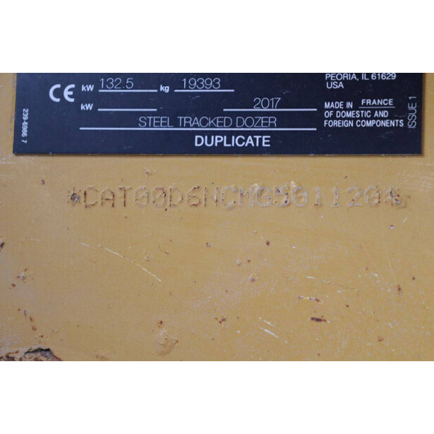 2017 Caterpillar D6N LGP-43834242