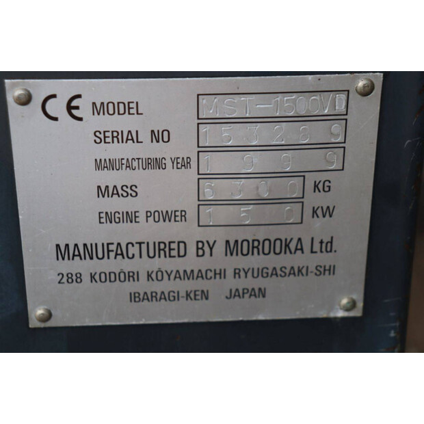 1999 MOROOKA MST-1500VD-43834817