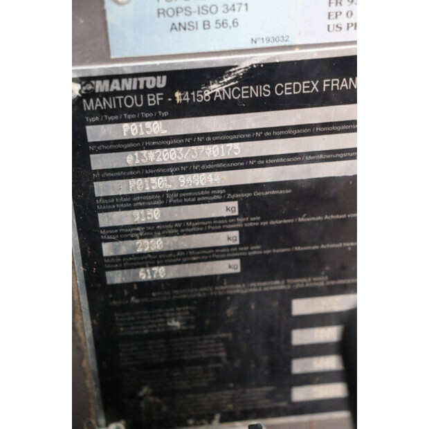 2015 Manitou HLT 634 120-43835134