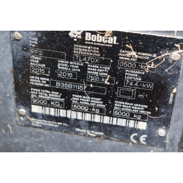 2015 BOBCAT TL470-43835184