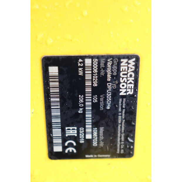 2018 Neuson DPU3050-43836293