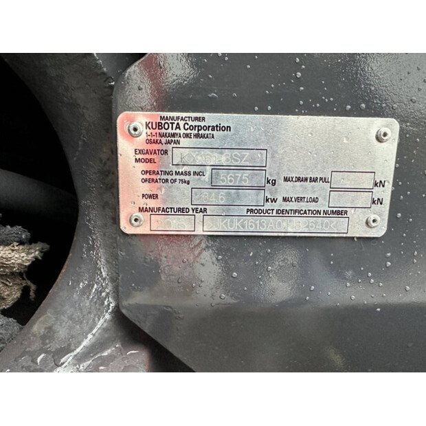2013 KUBOTA KX161-3-43837195