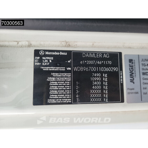 2019 Mercedes-Benz ATEGO 818-43854847