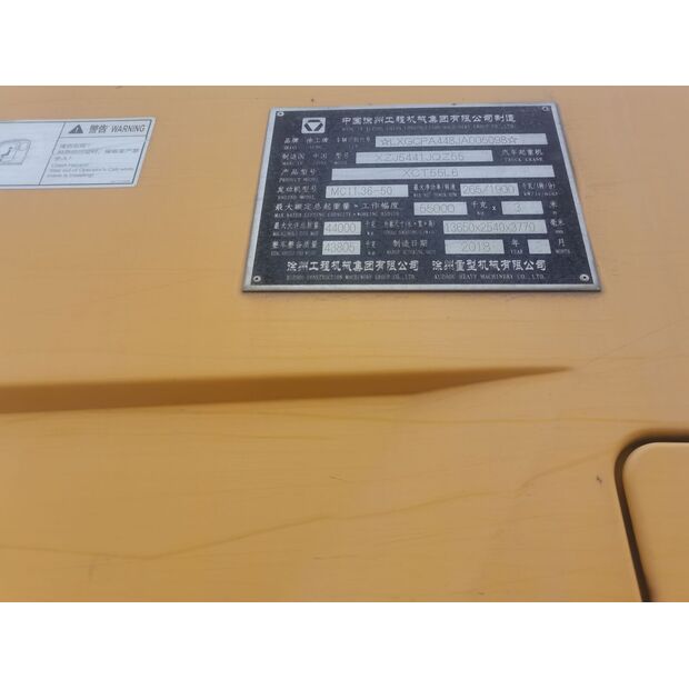 2018 XCMG XCT55L6-43887886