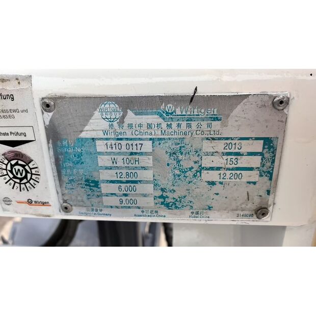 2013 Wirtgen W-100H-43889037