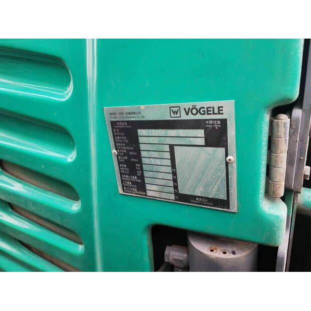 2017 VOGELE S1880-3L-43891611