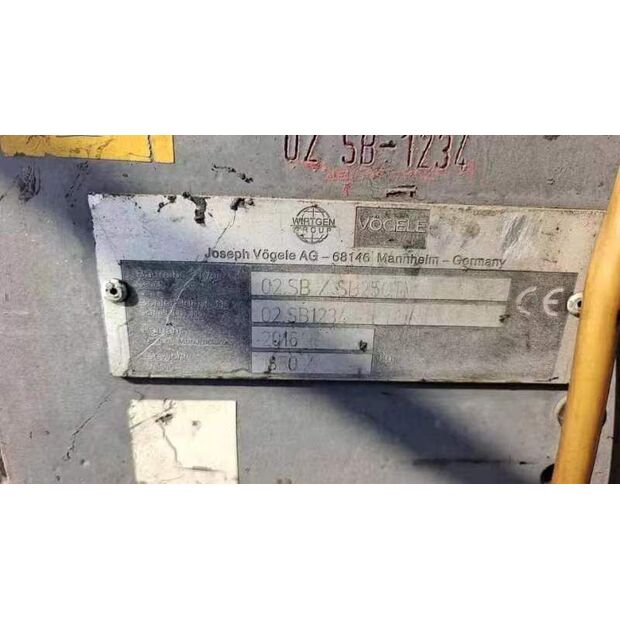 2012 VOGELE S2100-2L-43892035