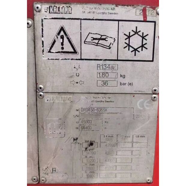 2012 كالمار DRD450-60S5K-43892704
