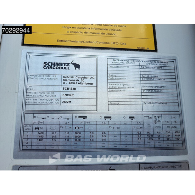 2022 Schmitz Cargobull Carrier Vector 1550-43897155