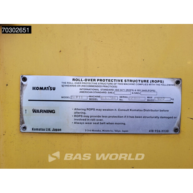 2009 كوماتسو WA470-6-43898536