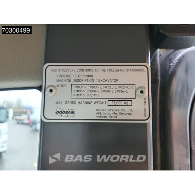 2017 دووسان DX235LCR-5-43898658