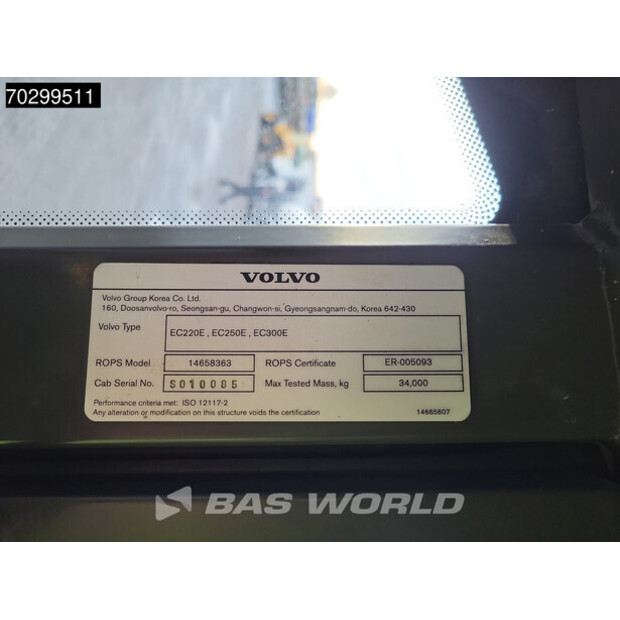 2017 Volvo EC220EL-43899199