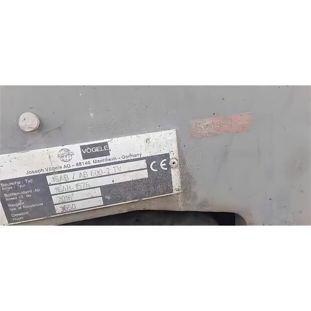 2012 VOGELE S1800-2L-43912342