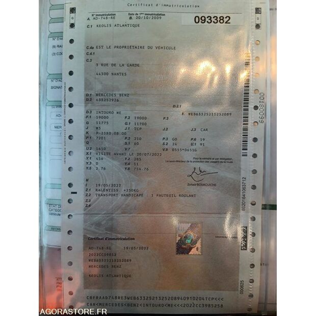 2009 Mercedes-Benz INTOURO-43913719