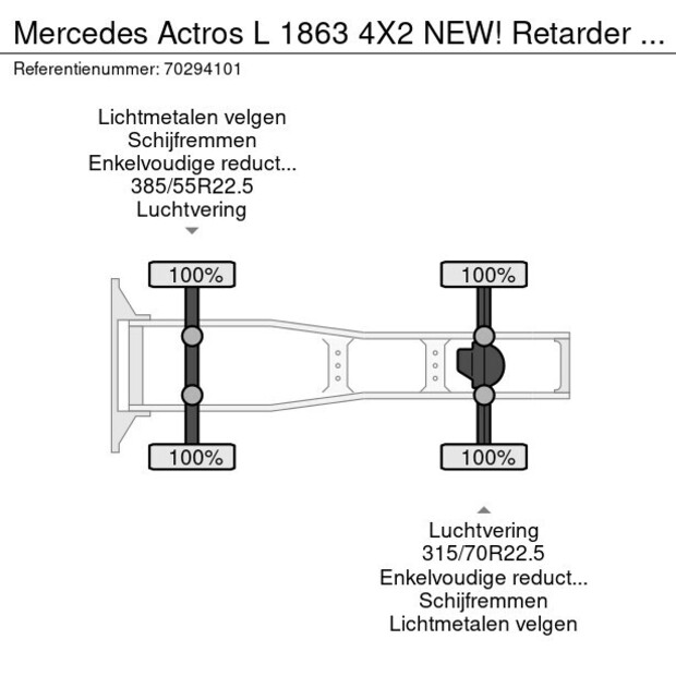 2025 Mercedes-Benz Actros 1863LS-43913947