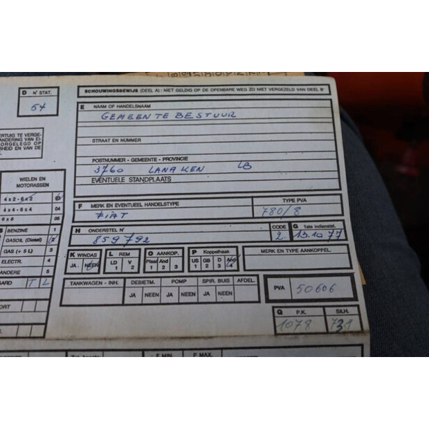 1977 Fiat 780/8-43915619