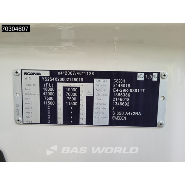 2018 Scania S650-43915691