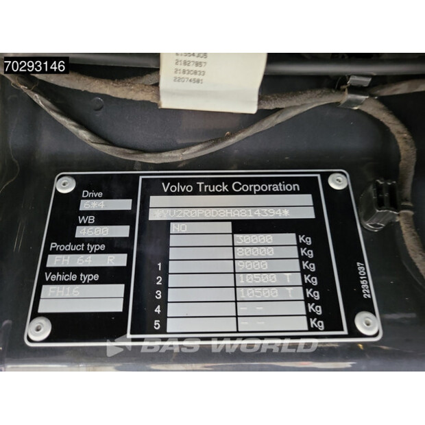 2017 فولفو FH16 750-43916080