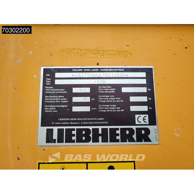 2013 ليبهير L538-43916174