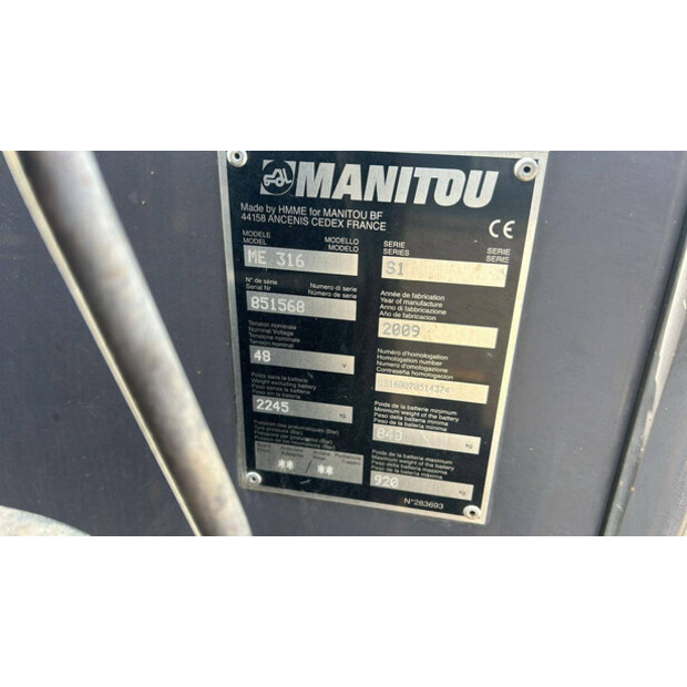 2009 مانيتو ME 316-43917633