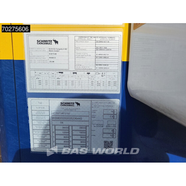 2018 Schmitz Cargobull Thermo King SLXi300-43918347