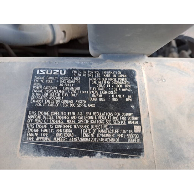 2017 Hitachi ZX350LC-6-43918401