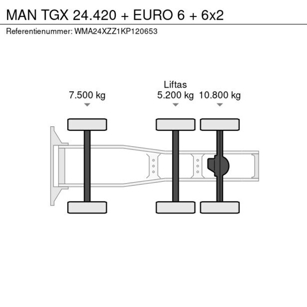 2019 MAN TGX 24.420-43919906
