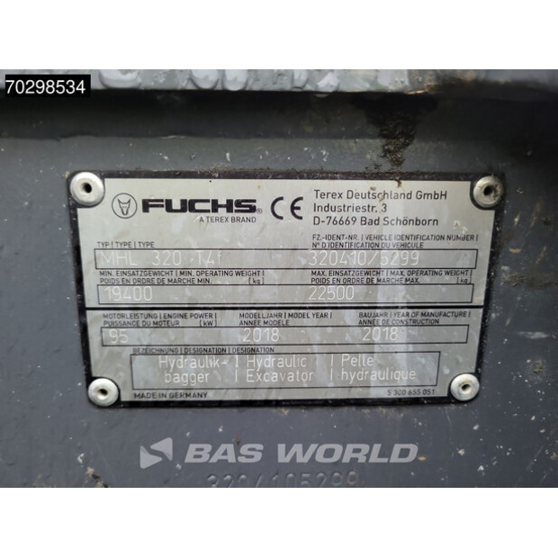 2018 FUCHS MHL320-43920099