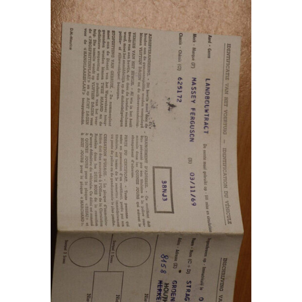 1969 Massey Ferguson 135-43936295