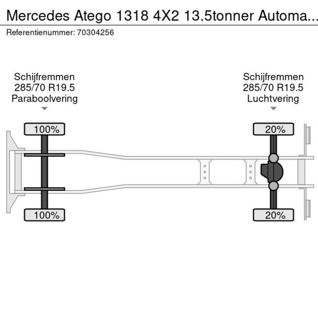 2017 Mercedes-Benz Atego 1318-43937293