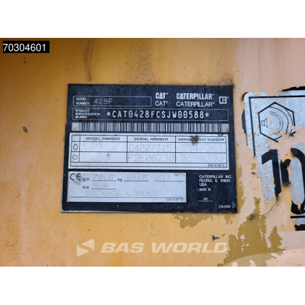 2013 Caterpillar 428F-43939624