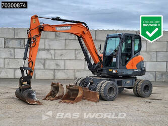 Image for WHEELED EXCAVATORS 2017 Doosan DX57W-5