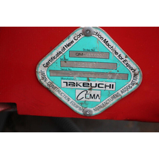 2019 تاكوتشي TB215R-43940253