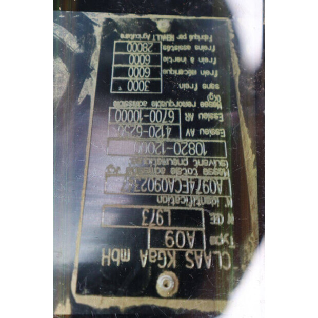 2008 CLAAS Axion 850-43940687