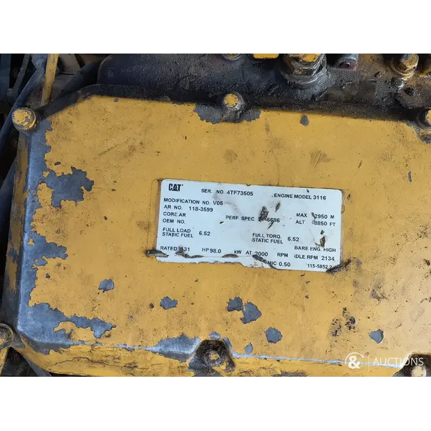 2004 Caterpillar M318-43943337