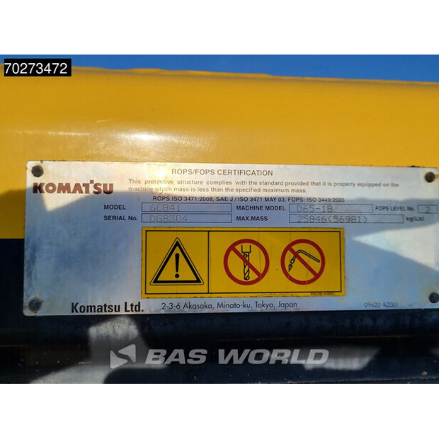 2018 Komatsu D65PX-18-43945805