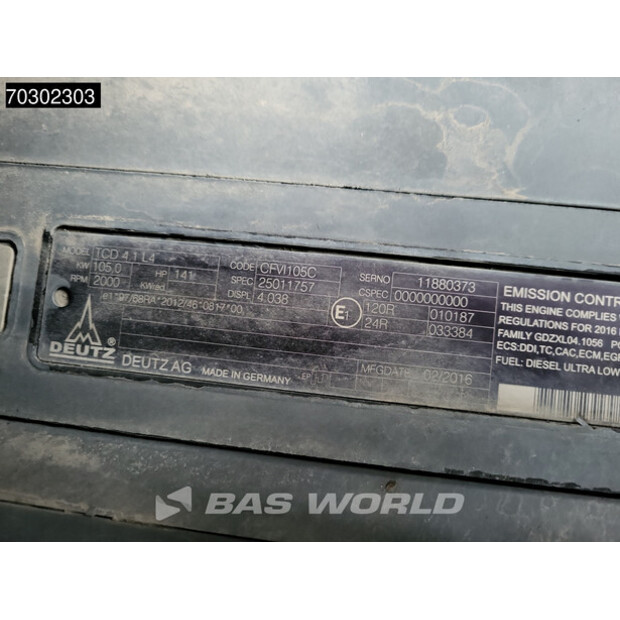 2017 هيتاشى ZX140W-6-43946057