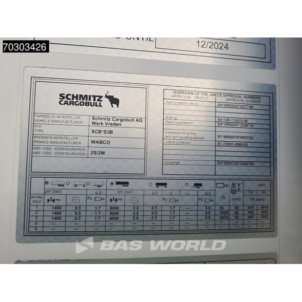 2018 شميتز كارجوبول SCB*S3B-43947079