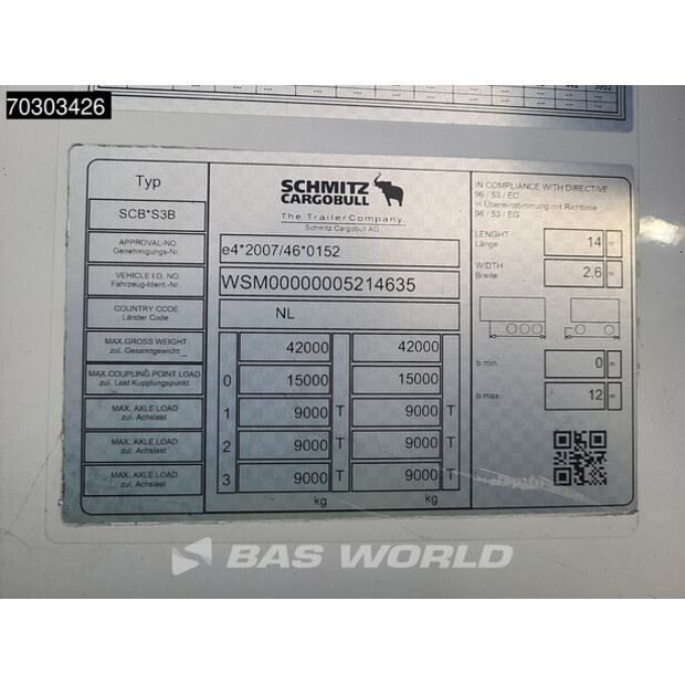 2018 شميتز كارجوبول SCB*S3B-43947080