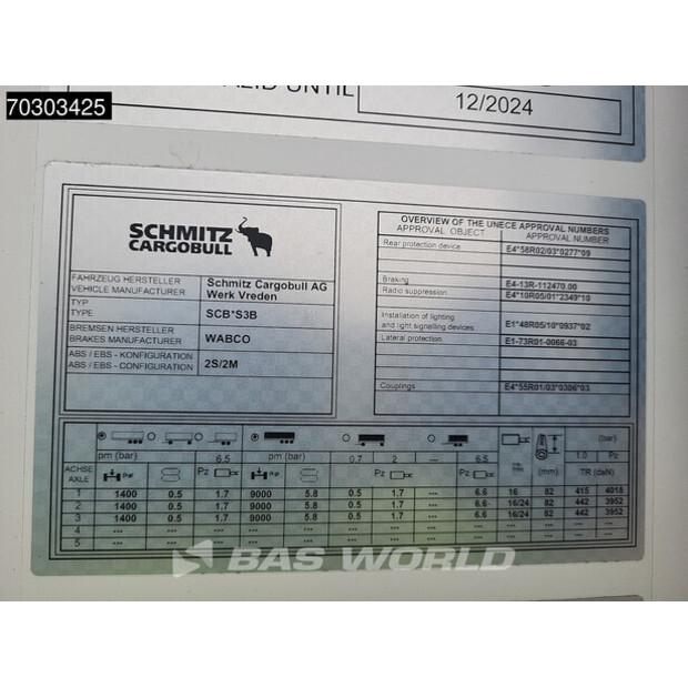 2018 شميتز كارجوبول SCB*S3B-43947127