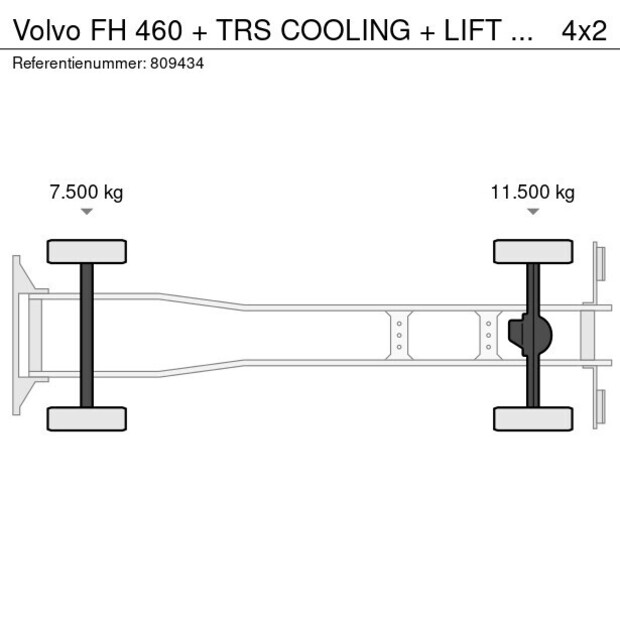 2017 Volvo FH 460-43965894