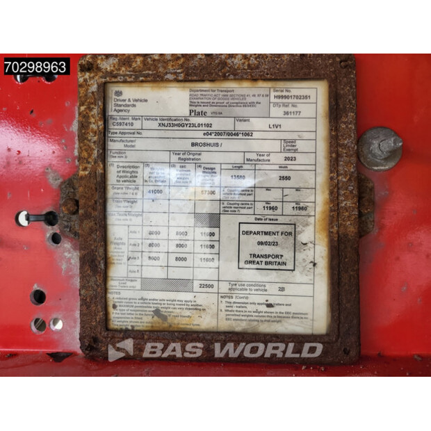 2023 Broshuis 3AOU-48/3-43966489