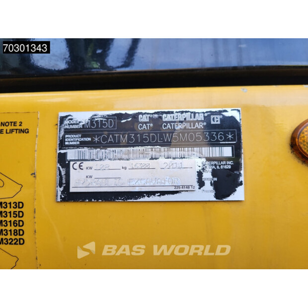 2011 Caterpillar M315D-43967421